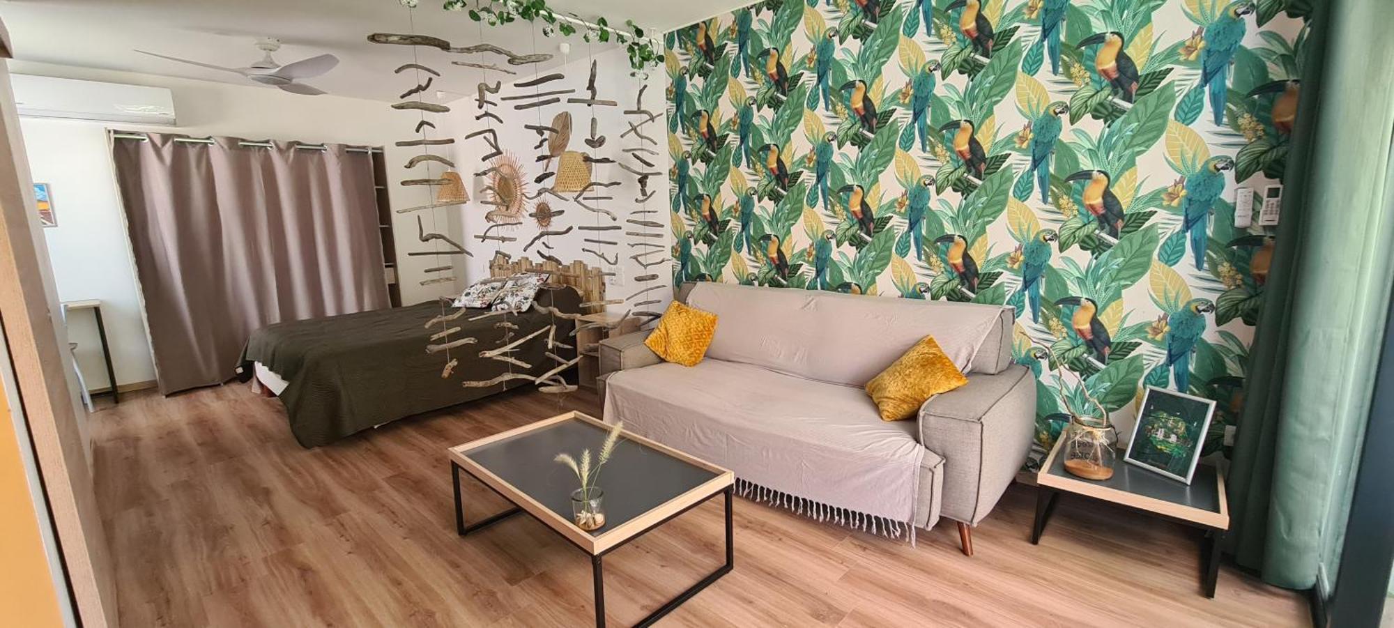 Coquet Appartement A 50 M Du Lagon Étang-Salé les Bains Zewnętrze zdjęcie